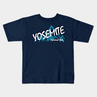 Yosemite National Park California Mountains Kids T-Shirt